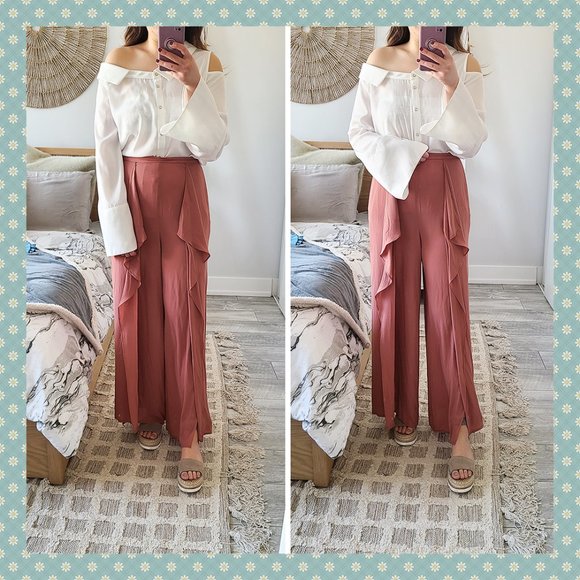 ONLY White Chiffon Cut Out Blouse - Picture 1 of 9